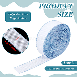 13.5M Polyester Wave Edge Ribbon&nbsp;OCOR-BC0009-71D