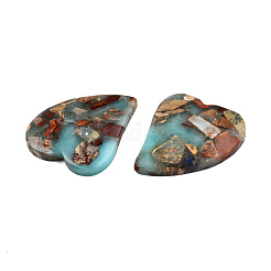 Synthetic Aqua Terra Jasper Pendants&nbsp;G-S329-056