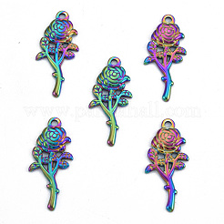 Ion Plating(IP) 201 Stainless Steel Pendants&nbsp;STAS-N098-114M