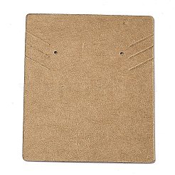 Cardboard Necklace Earring Set Display Cards&nbsp;LS-CDIS-A002-C-05B