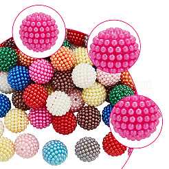 110Pcs 11 Colors ABS Plastic Imitation Pearl Beads&nbsp;KY-AR0001-21