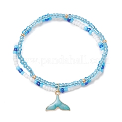 Ocean Alloy Charm Bracelets&nbsp;BJEW-MZ00338-02