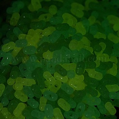 Luminous Transparent Acrylic Beads&nbsp;LACR-D009-01G