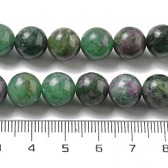Natural Ruby in Zoisite Beads Strands&nbsp;G-R011-A02-01