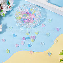 100Pcs Transparent Acrylic Beads&nbsp;TACR-TADJ0001-04
