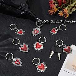 8Pcs 4 Styles Alloy Enamel Shoes Charms&nbsp;HJEW-BM0001-02