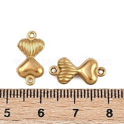 304 Stainless Steel Connector Charms&nbsp;STAS-L297-05G