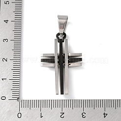 304 Stainless Steel Pendants&nbsp;STAS-H330-17BP