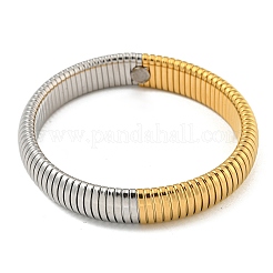 304 Stainless Steel Flat Snake Chain Bracelet&nbsp;BJEW-B076-01PG