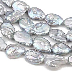 Dyed Natural Baroque Keshi Pearl Beads Strands&nbsp;PA-CBAFEE8-13