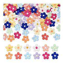 120Pcs 12 Colors Polyester Clothing Patches&nbsp;DIY-PH0033-87