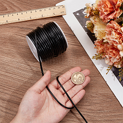 20M Round Cowhide Leather Cord&nbsp;WL-WH0015-01C-02