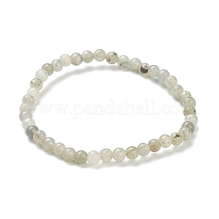 Natural Labradorite Beaded Stretch Bracelets&nbsp;BJEW-D446-A-42