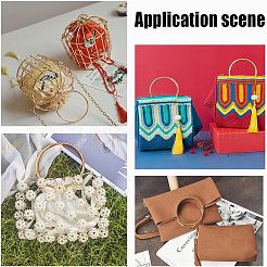Round/Circular Ring Iron Purse Handles&nbsp;LS-FIND-CA0001-12G