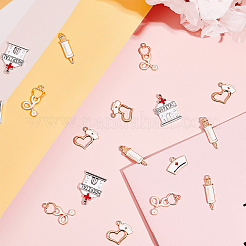 Alloy Enamel Pendants&nbsp;ENAM-SC0001-21