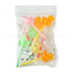 10Pcs Luminous Translucent Resin Big Pendants&nbsp;FIND-FS0002-91B