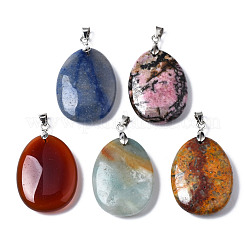 Natural Mixed Stone Pendants&nbsp;G-S299-125