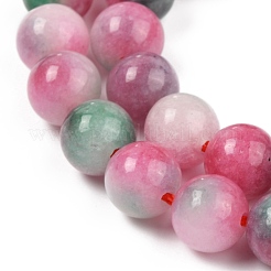 Natural White Jade Beads Strands&nbsp;G-B007-A02