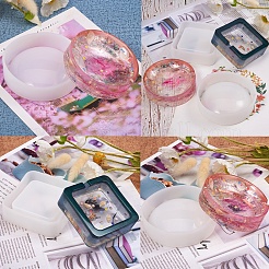 2Pcs 2 Styles Silicone Molds&nbsp;DIY-SZ0002-32