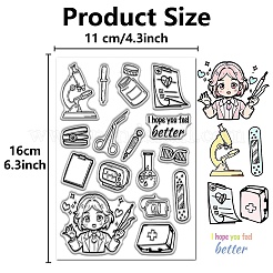 Plastic Stamps&nbsp;DIY-WH20018-0352
