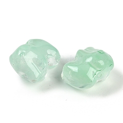 Spray Painted Glass Beads&nbsp;GLAA-Z007-04F