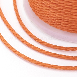 Round Waxed Polyester Cord&nbsp;YC-G006-01-1.0mm-07