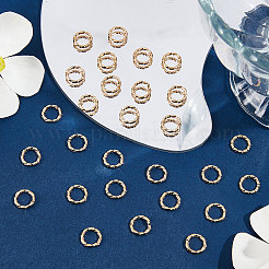 200Pcs Brass Open Jump Rings&nbsp;KK-BBC0004-41A