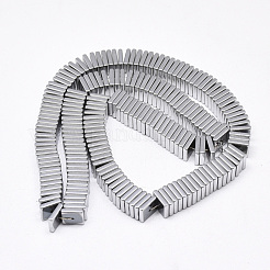Electroplate Non-magnetic Synthetic Hematite Heishi Beads Strands&nbsp;X-G-T061-23D