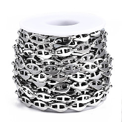 Tarnish Resistant 304 Stainless Steel Mariner Link Chains&nbsp;CHS-T003-12P-NF