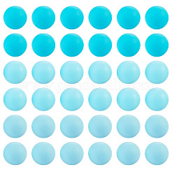 45Pcs 3 Colors Round Silicone Focal Beads&nbsp;SIL-TAD0001-01A