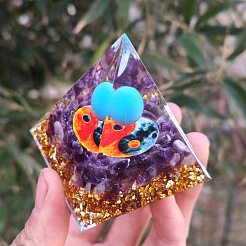 Orgonite Pyramid Resin Energy Generators&nbsp;PW-WGD317D-02