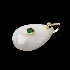 Natural White Jade Pendants&nbsp;GG-CBA7610-07G-01