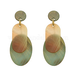 Acrylic Stud Dangle Earrings&nbsp;FS-WGDD495-01