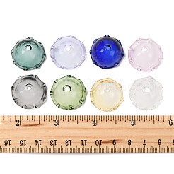16Pcs 8 Colors Glass Bead Cone for Wind Chimes Making&nbsp;GLAA-FS0002-55