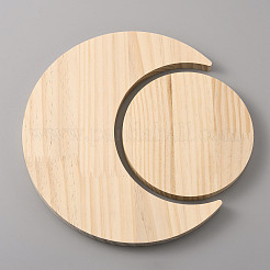 Wood Nail Polish Bottle Stroage Plate&nbsp;AJEW-WH0314-34