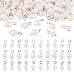 Natural Cultured Freshwater Pearl Pendants&nbsp;PALLOY-CW00004