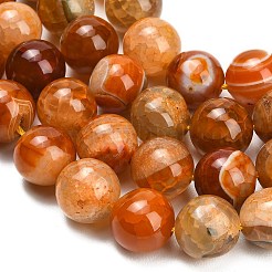 Natural Dragon Veins Agate Beads Strands&nbsp;GG-L001-L01-01F