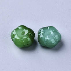 Imitation Jade Glass Beads&nbsp;GLAA-S190-002A-M