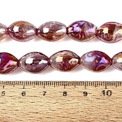 Handmade Lampwork Beads Strands&nbsp;LAMP-N037-04D