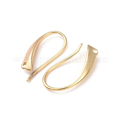 Brass Earring Hooks&nbsp;KK-G604-03G