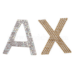 Glitter Hotfix Rhinestone Iron on Patches&nbsp;DIY-CD0001-10E