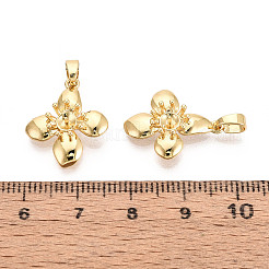 Brass Cup Pearl Peg Bails Pin Pendants&nbsp;LS-KK-T079-21G