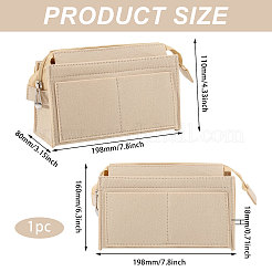 Rectangle Felt Purse Organizer Insert&nbsp;DIY-CO0001-11A-01