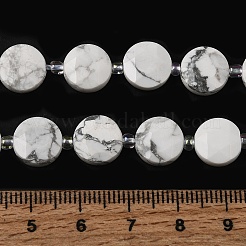 Natural Howlite Beads Strands&nbsp;G-D105-A07