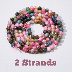 2 Strands Natural Tourmaline Beads Strands&nbsp;G-HY0001-34