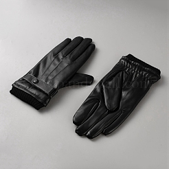 PU Leather Warm Gloves for Men&nbsp;AJEW-WH20816-126B