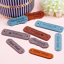 Microfiber Leather Labels&nbsp;DIY-SZ0001-69