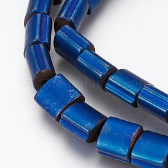 Electroplated Non-magnetic Synthetic Hematite Beads Strands&nbsp;G-P392-U01