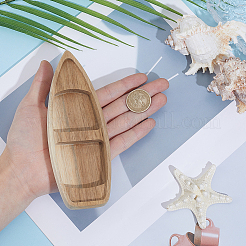 Wooden Boat Display Ornaments&nbsp;DJEW-WH20021-07
