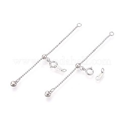 925 Sterling Silver Ball Chain Extenders&nbsp;STER-T008-59S